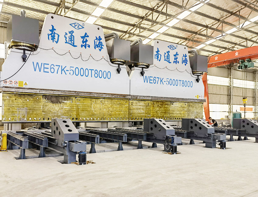 2xWE67K-5000/8000 CNC Press Brake in Tandem